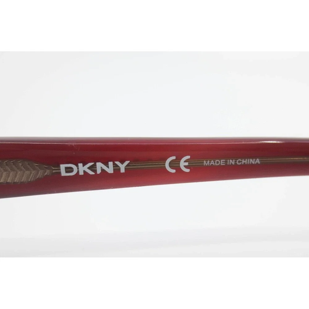 DKNY DY4550 3019 Red Rectangular Eyeglass Frames 52-16-135 Womens Eyewear